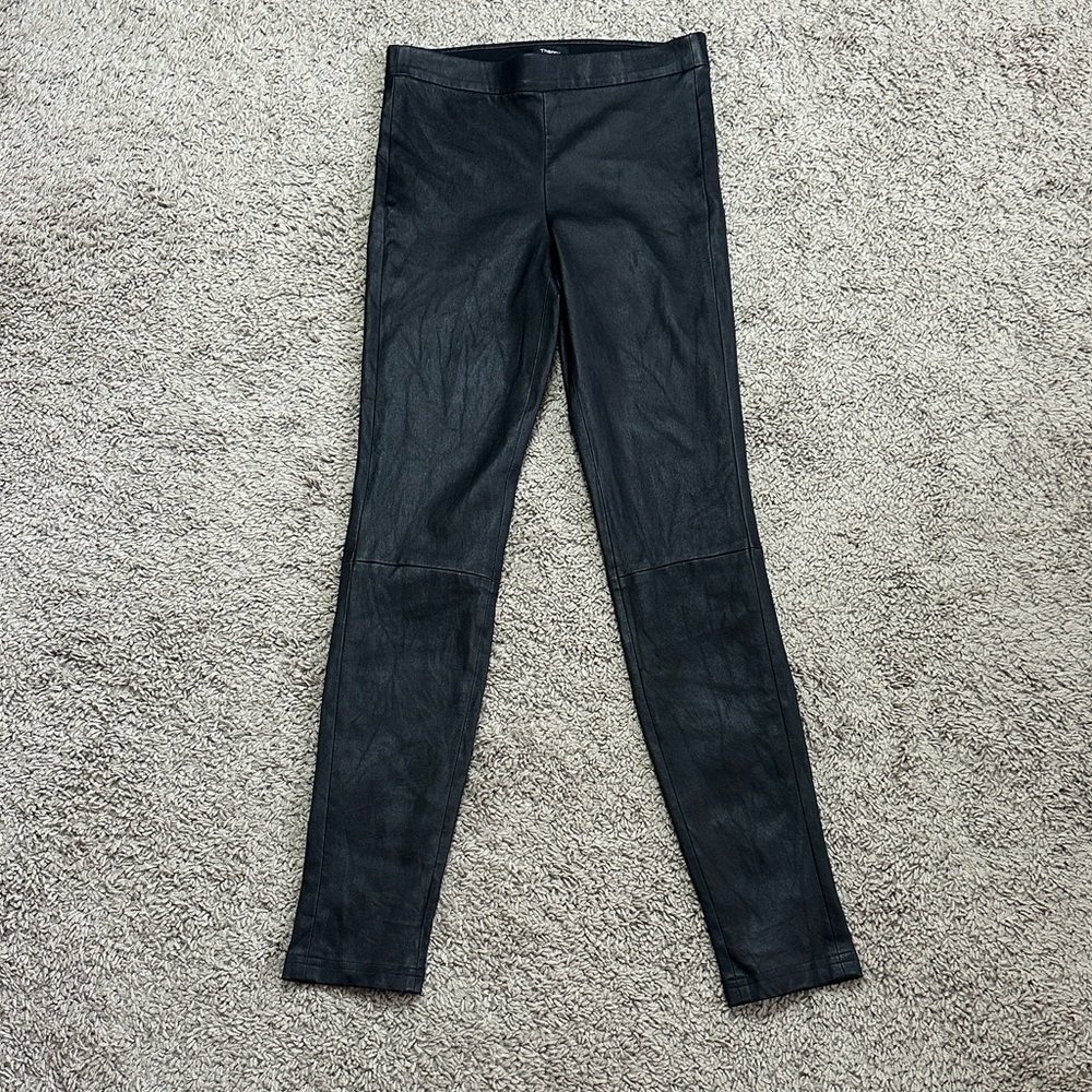Theory Adbelle Women’s Stretch Skinny Leggings Black Size 2 - Picture 3 of 16